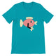 Budget Unisex Crewneck T-shirt/Funny-Fish - Enet Images