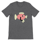 Budget Unisex Crewneck T-shirt/Funny-Fish - Enet Images