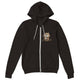 Premium Unisex Zip Hoodies/Cat-Angry-Face - Enet Images