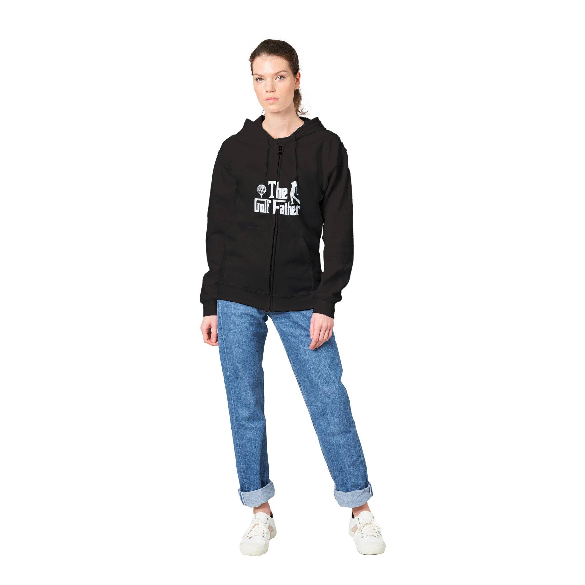 Premium Unisex Zip Hoodies/The-Golf-Father - Enet Images