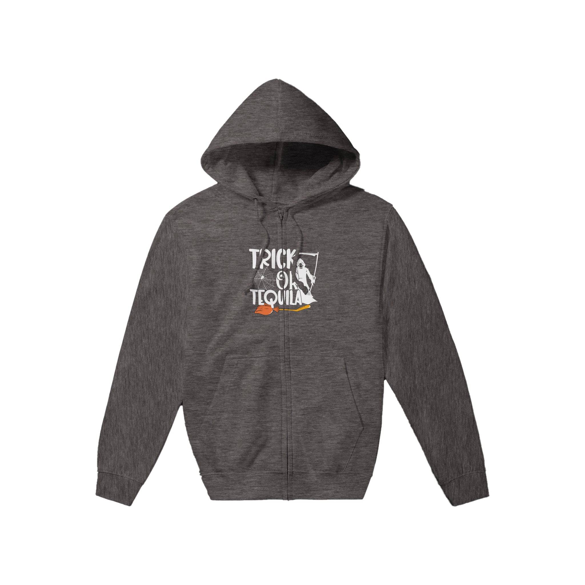 Premium Unisex Zip Hoodies/Trick-Or-Tequila - Enet Images