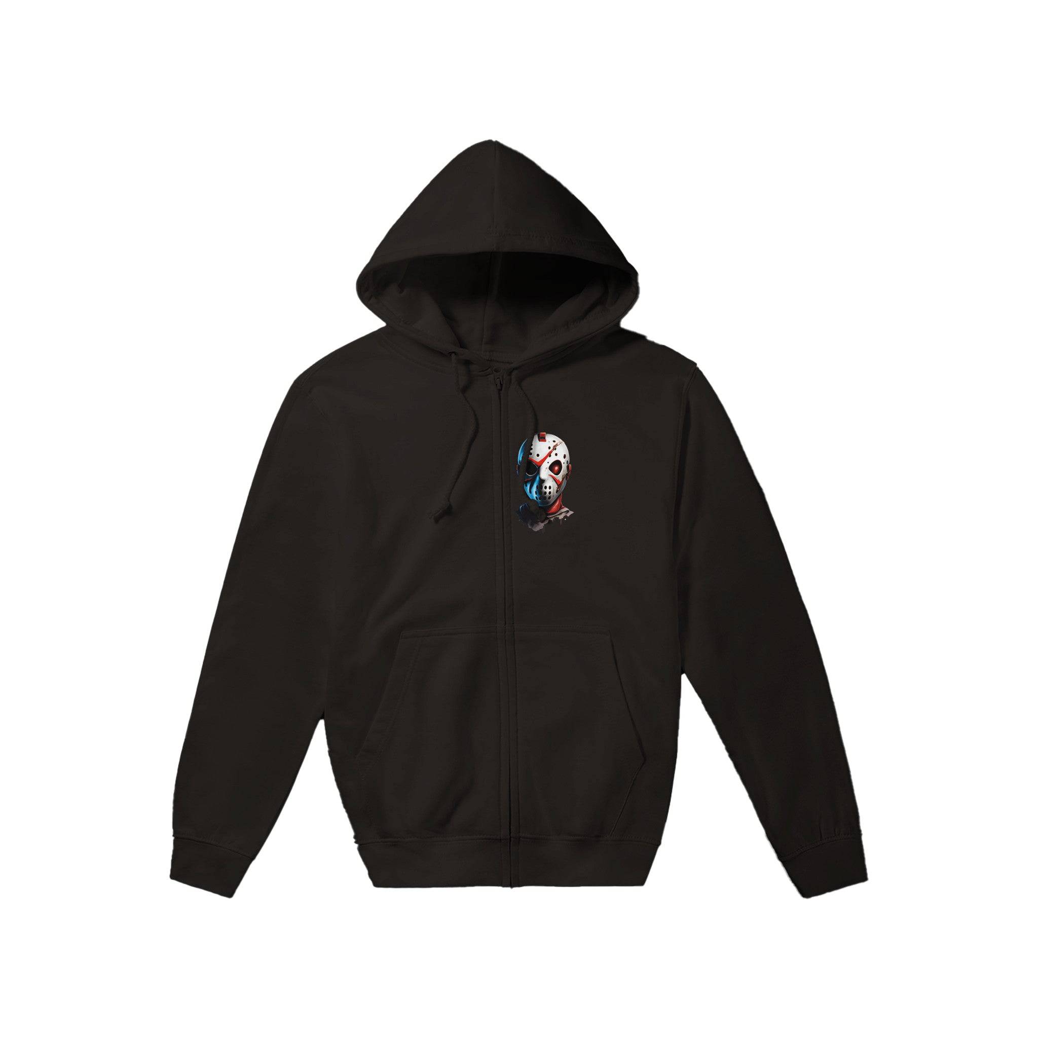 Premium Unisex Zip Hoodies/Friday-13th-Halloween - Enet Images
