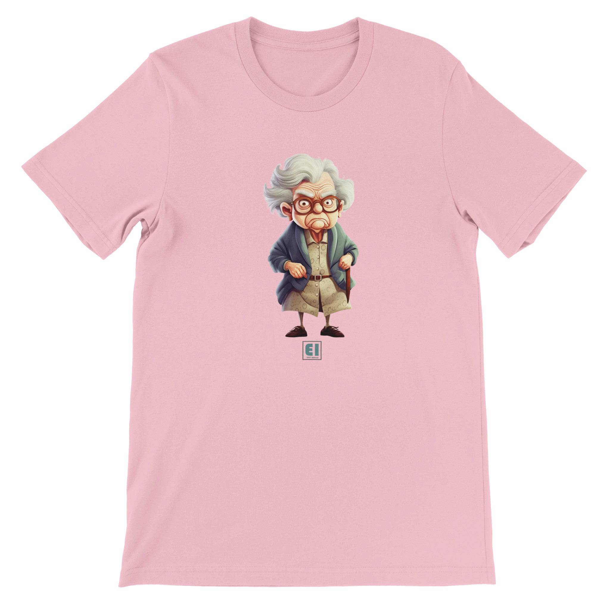 Budget Unisex Crewneck T-shirt/Angry-Grandma - Enet Images