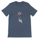 Budget Unisex Crewneck T-shirt/Astronaut-Ballons-Space - Enet Images