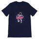 Budget Unisex Crewneck T-shirt/Astronaut-Flamingo - Enet Images