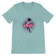 Budget Unisex Crewneck T-shirt/Astronaut-Flamingo - Enet Images