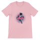 Budget Unisex Crewneck T-shirt/Astronaut-Flamingo - Enet Images