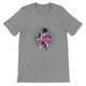 Budget Unisex Crewneck T-shirt/Astronaut-Flamingo - Enet Images