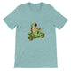 Budget Unisex Crewneck T-shirt/Astronaut-Green-Vespa - Enet Images
