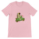 Budget Unisex Crewneck T-shirt/Astronaut-Green-Vespa - Enet Images
