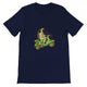 Budget Unisex Crewneck T-shirt/Astronaut-Green-Vespa - Enet Images