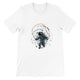 Budget Unisex Crewneck T-shirt/Astronaut-Playing - Enet Images