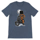 Budget Unisex Crewneck T-shirt/Astronaut-Scooter - Enet Images