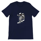 Budget Unisex Crewneck T-shirt/Astronaut-Skating - Enet Images