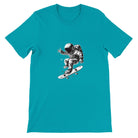 Budget Unisex Crewneck T-shirt/Astronaut-Skating - Enet Images