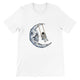 Budget Unisex Crewneck T-shirt/Astronaut-Swing-Skull - Enet Images