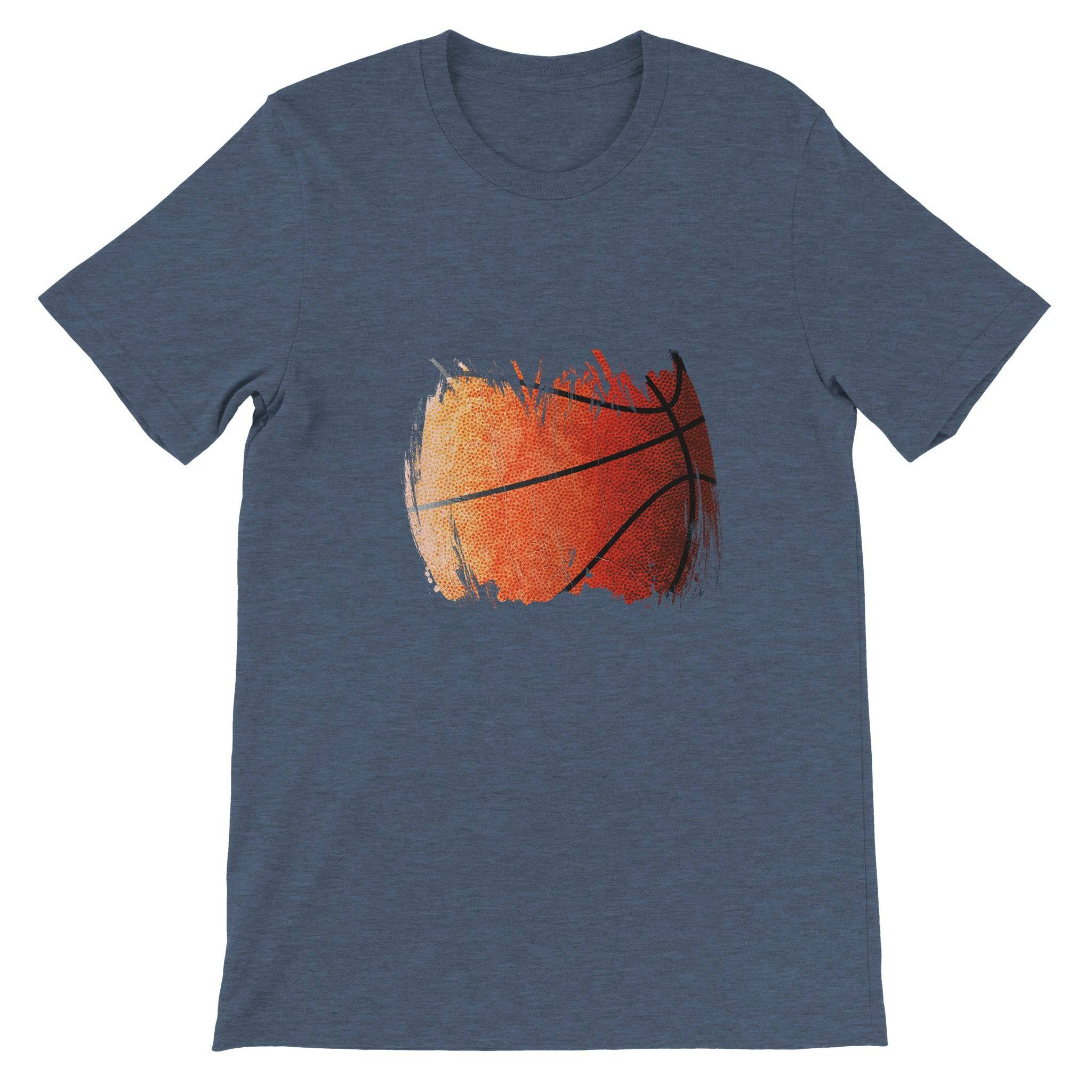 Budget Unisex Crewneck T-shirt/Basketball-Vintage