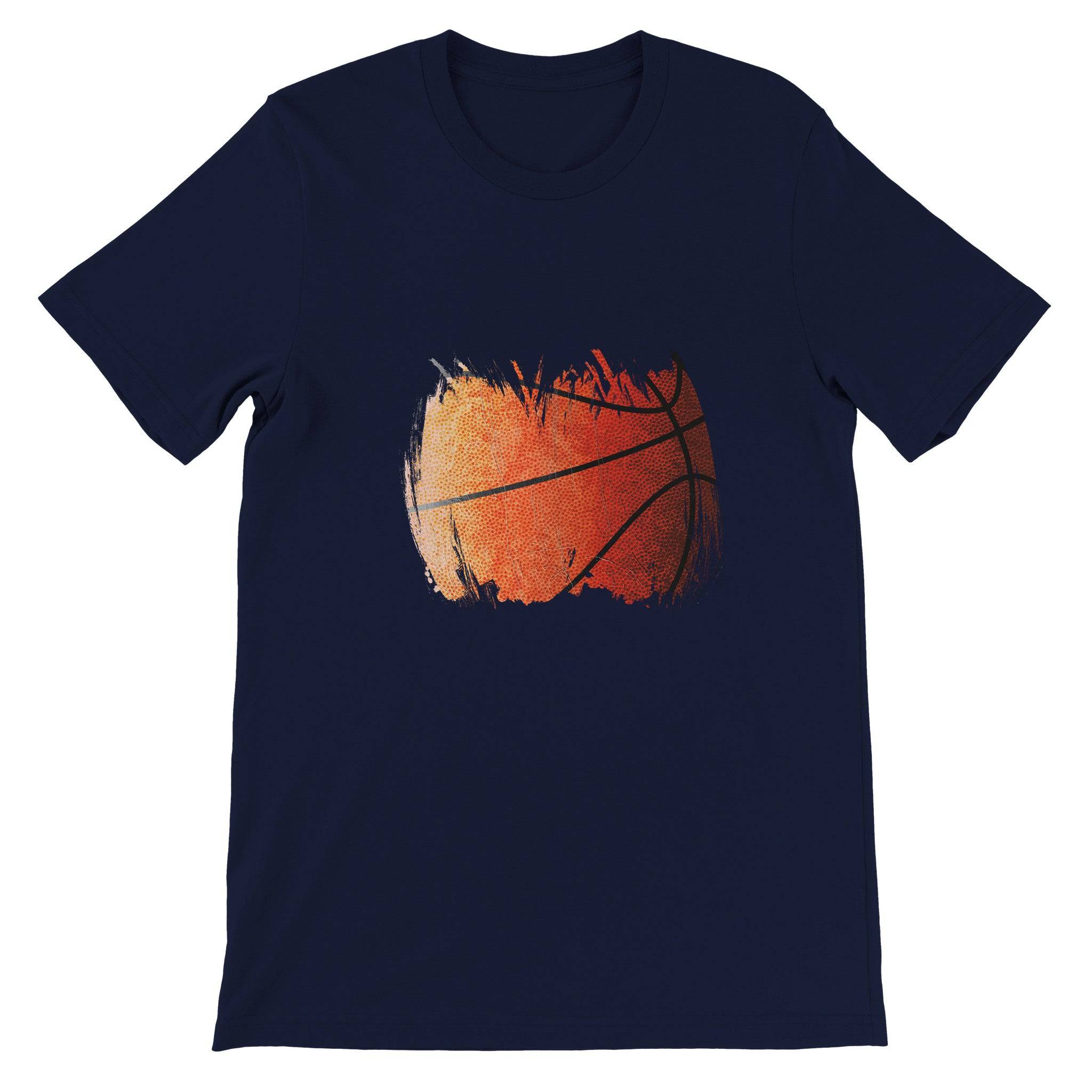 Budget Unisex Crewneck T-shirt/Basketball-Vintage