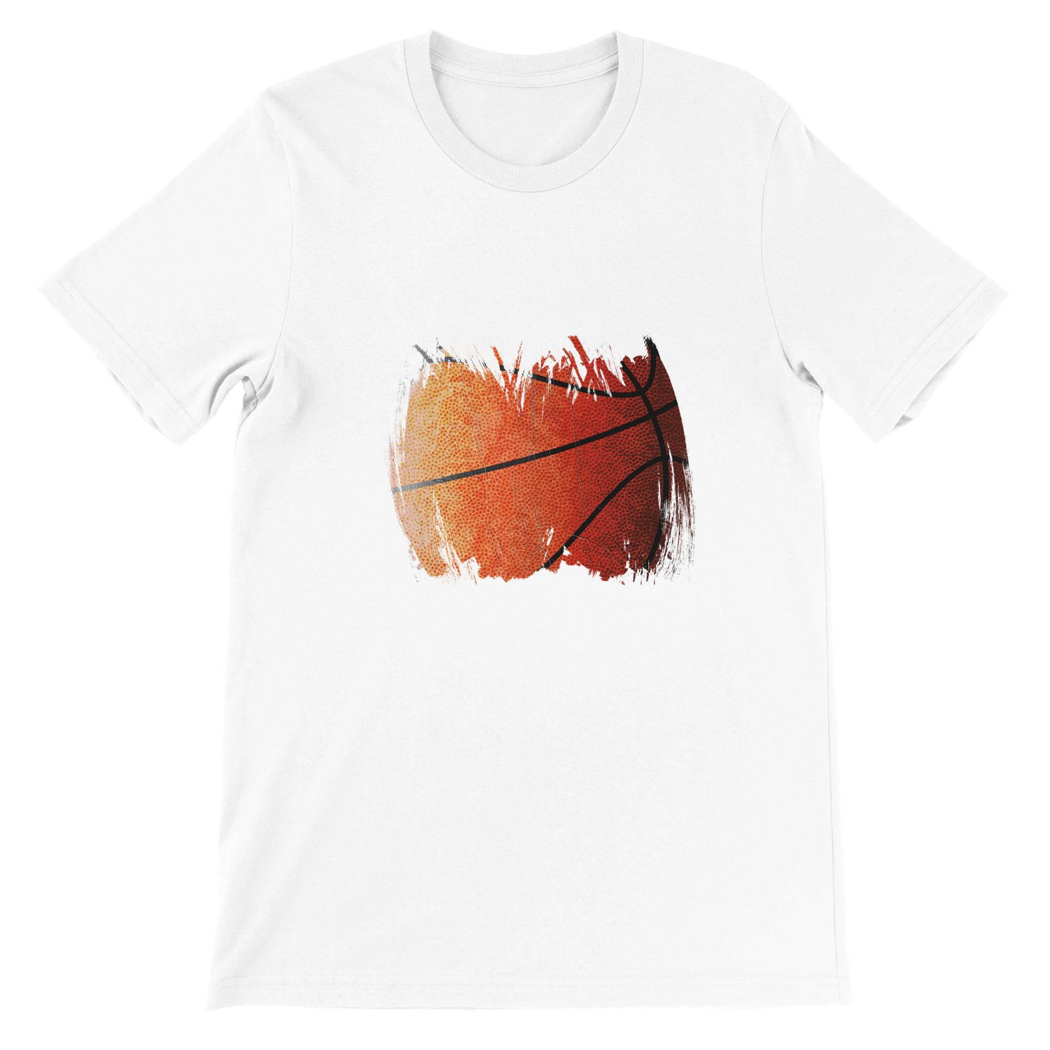 Budget Unisex Crewneck T-shirt/Basketball-Vintage