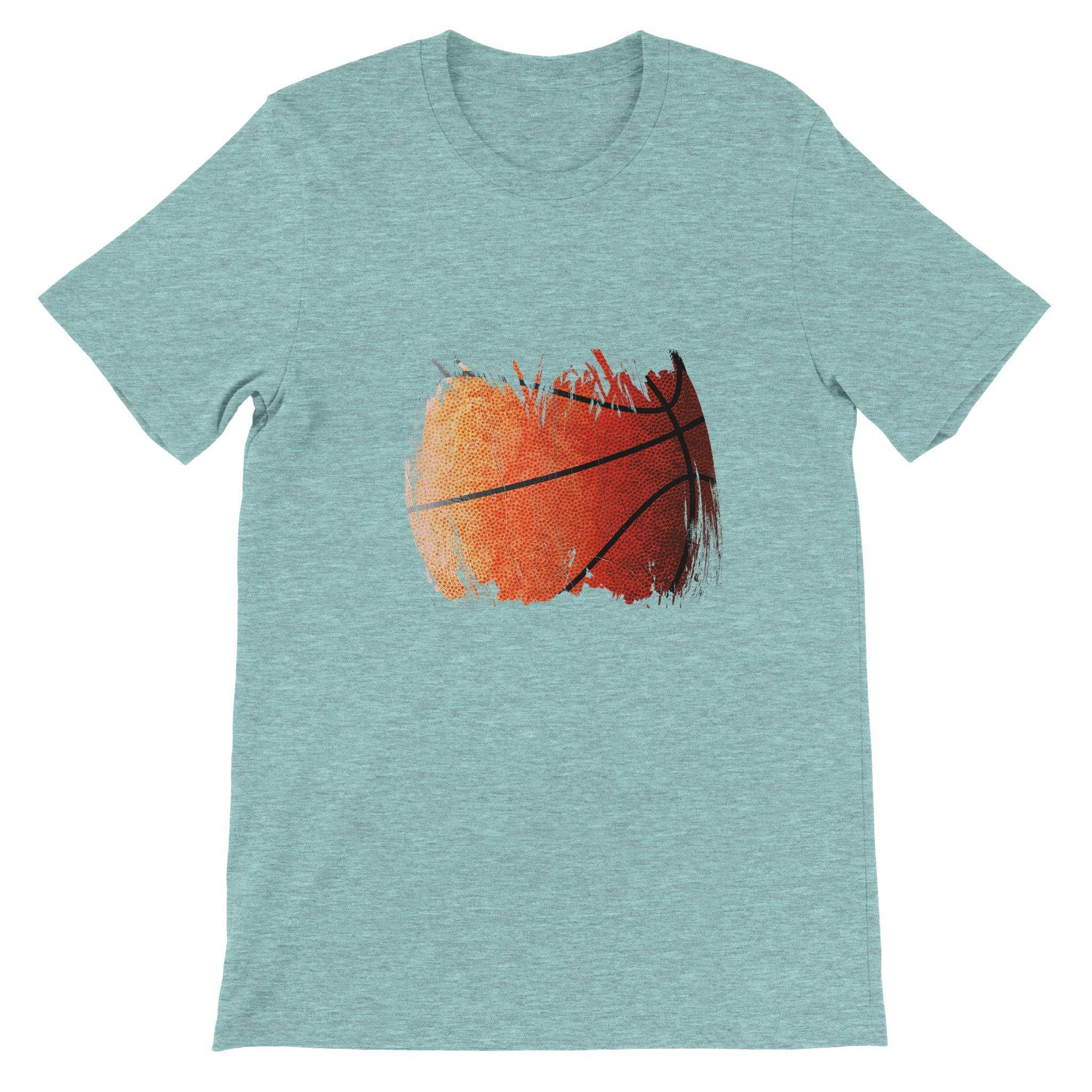 Budget Unisex Crewneck T-shirt/Basketball-Vintage