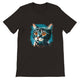 Budget Unisex Crewneck T-shirt/Blue-Cat - Enet Images