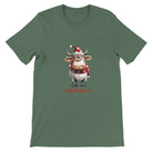 Budget Unisex Crewneck T-shirt/Bull-What-Christmas - Enet Images