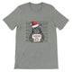 Budget Unisex Crewneck T-shirt/Cat-Christmas Tree-Killer - Enet Images