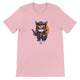 Budget Unisex Crewneck T-shirt/Cat-Fellow - Enet Images