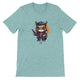 Budget Unisex Crewneck T-shirt/Cat-Fellow - Enet Images