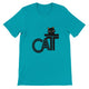 Budget Unisex Crewneck T-shirt/Cat-Funny - Enet Images