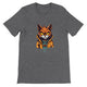 Budget Unisex Crewneck T-shirt/Cat-Gangster-Mobster - Enet Images