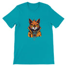 Budget Unisex Crewneck T-shirt/Cat-Gangster-Mobster - Enet Images