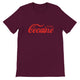 Budget Unisex Crewneck T-shirt/Cocaine-Enjoy-Funny - Enet Images