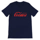 Budget Unisex Crewneck T-shirt/Cocaine-Enjoy-Funny - Enet Images