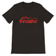 Budget Unisex Crewneck T-shirt/Cocaine-Enjoy-Funny - Enet Images