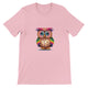Budget Unisex Crewneck T-shirt/Colorful-Funny-Owl - Enet Images