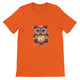 Budget Unisex Crewneck T-shirt/Colorful-Funny-Owl - Enet Images