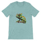 Budget Unisex Crewneck T-shirt/Colorful-Lizzard - Enet Images