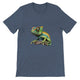 Budget Unisex Crewneck T-shirt/Colorful-Lizzard - Enet Images