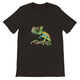 Budget Unisex Crewneck T-shirt/Colorful-Lizzard - Enet Images