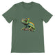 Budget Unisex Crewneck T-shirt/Colorful-Lizzard - Enet Images