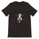 Budget Unisex Crewneck T-shirt/Cow-Face - Enet Images