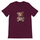 Budget Unisex Crewneck T-shirt/Creepy-Teddy-Bear-Halloween - Enet Images