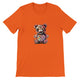 Budget Unisex Crewneck T-shirt/Creepy-Teddy-Bear-Halloween - Enet Images