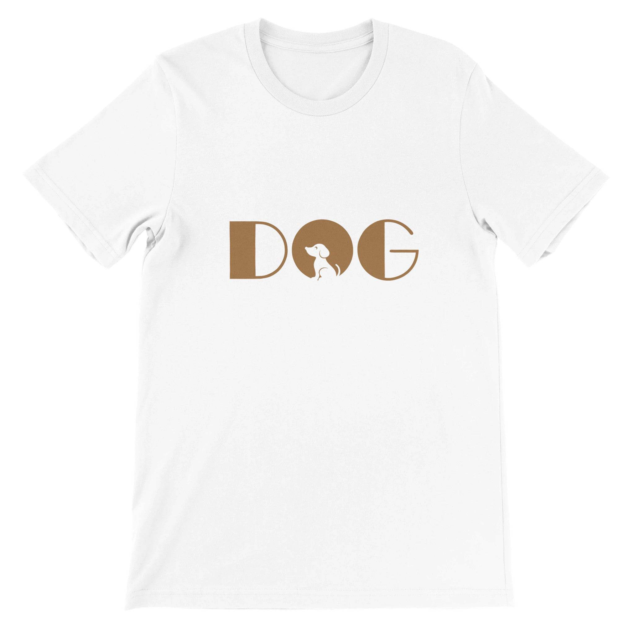 Budget Unisex Crewneck T-shirt/Dog-Gold - Enet Images