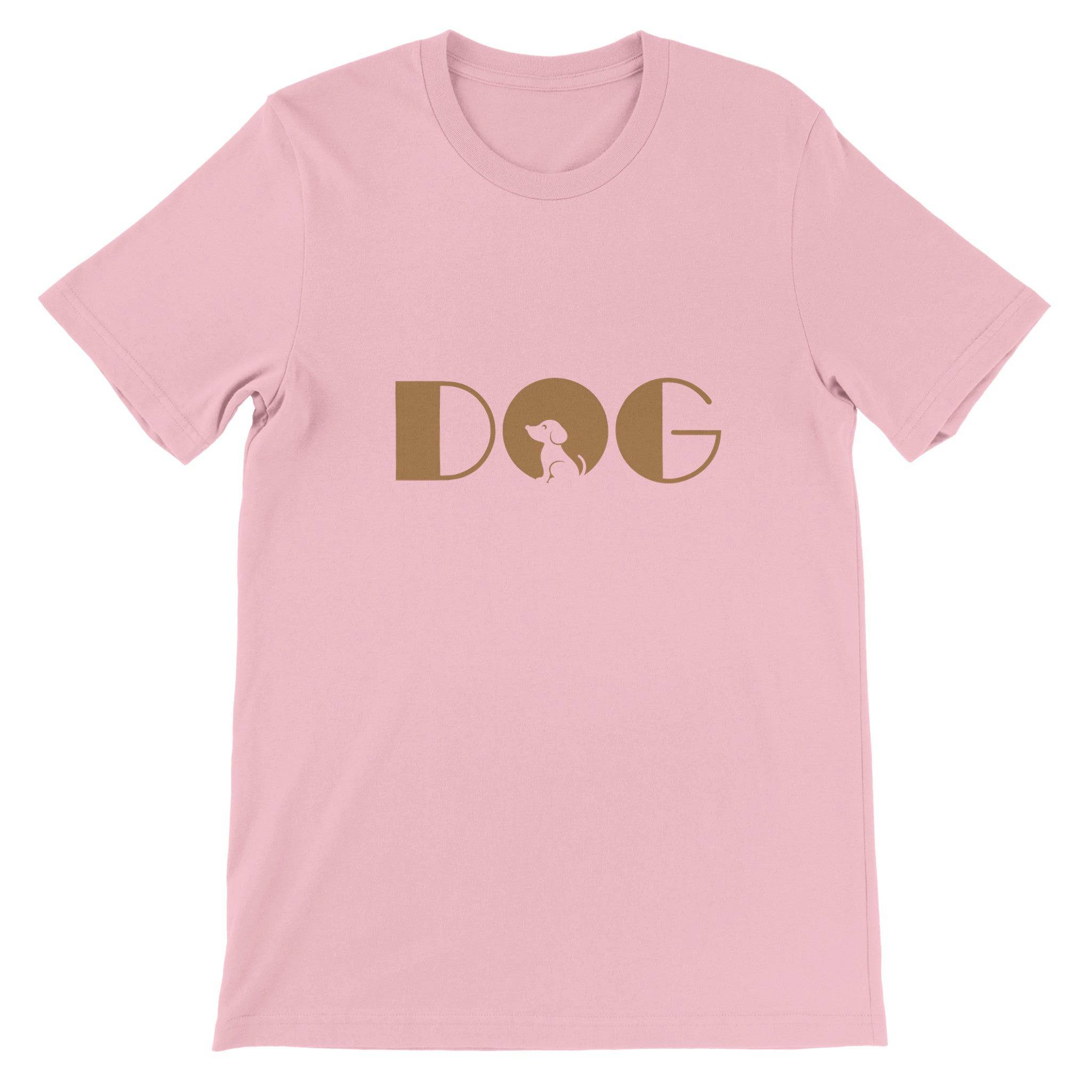 Budget Unisex Crewneck T-shirt/Dog-Gold - Enet Images