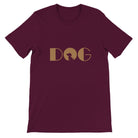 Budget Unisex Crewneck T-shirt/Dog-Gold - Enet Images