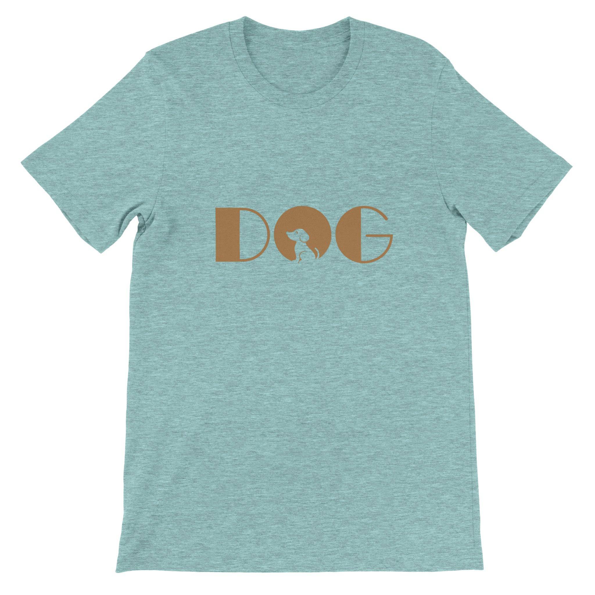 Budget Unisex Crewneck T-shirt/Dog-Gold - Enet Images