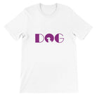 Budget Unisex Crewneck T-shirt/Dog-Purple - Enet Images