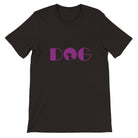 Budget Unisex Crewneck T-shirt/Dog-Purple - Enet Images